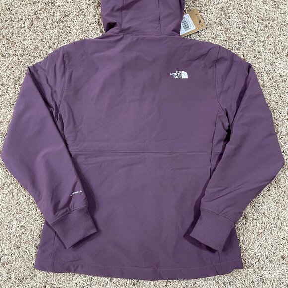 The North Face Women's Shelbe Raschel Fleece Hoodie Jacket Mauve, Size Medium - Picture 11 of 16